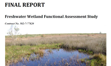 Freshwater Wetland Functional Assessment report