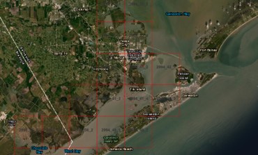 Partial Galveston Bay Map